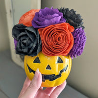 Floral Jack o' Lantern
