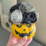 Floral Jack o' Lantern