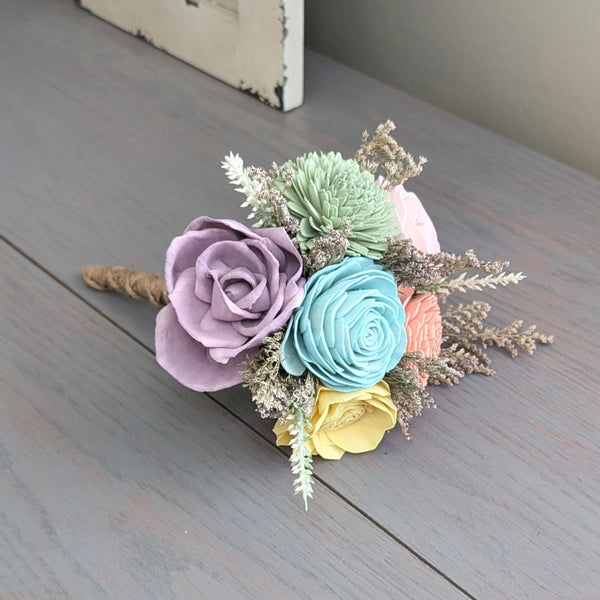 Rainbow Lil Bitties Series 3 Bouquet with Caspia and Lavender