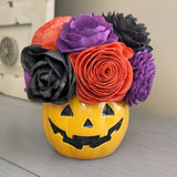 Floral Jack o' Lantern