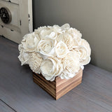 Ivory Flower Box