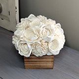 Ivory Flower Box