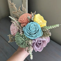 Rainbow Lil Bitties Series 3 Bouquet with Caspia and Lavender