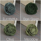 Custom Choose Your Own Accent Colors - Sunflower Bouquet with Baby's Breath and Greenery